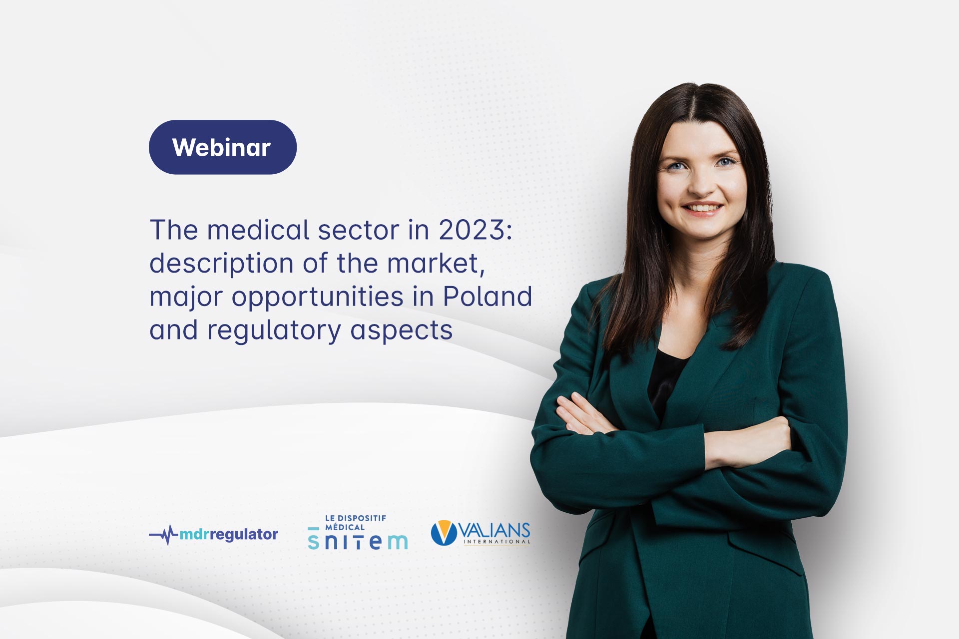 Webinar cover with Katarzyna Wesołowska